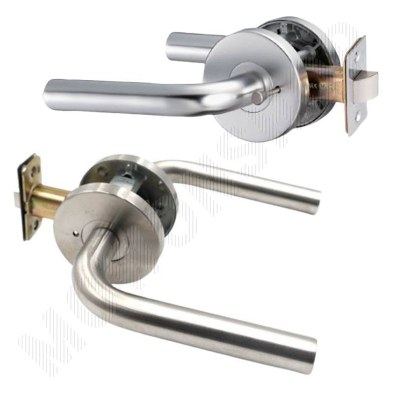 욕실문 손잡이 화장실 문 욕실 문고리 교체 목문용 A