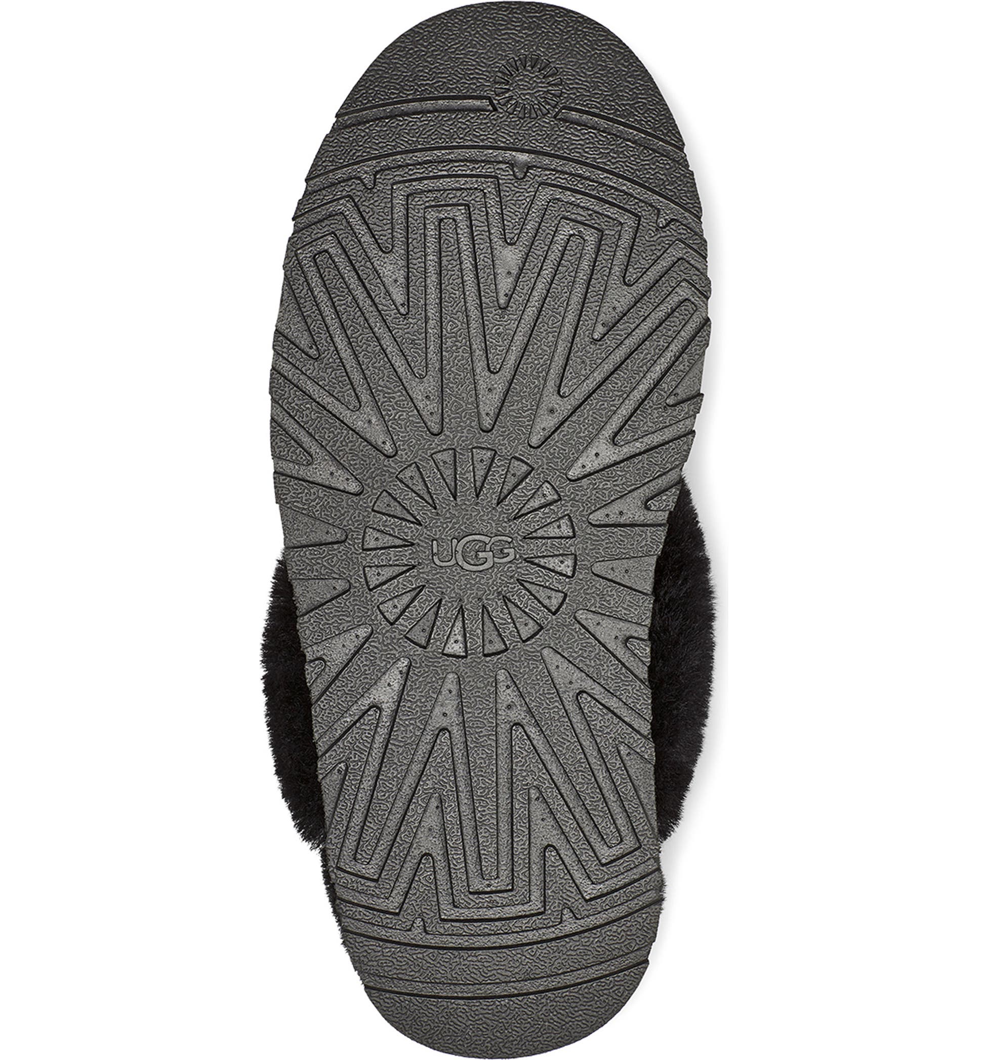 어그 슬리퍼 디스케트 블랙 여성  UGG 미국 - 상세 이미지 3