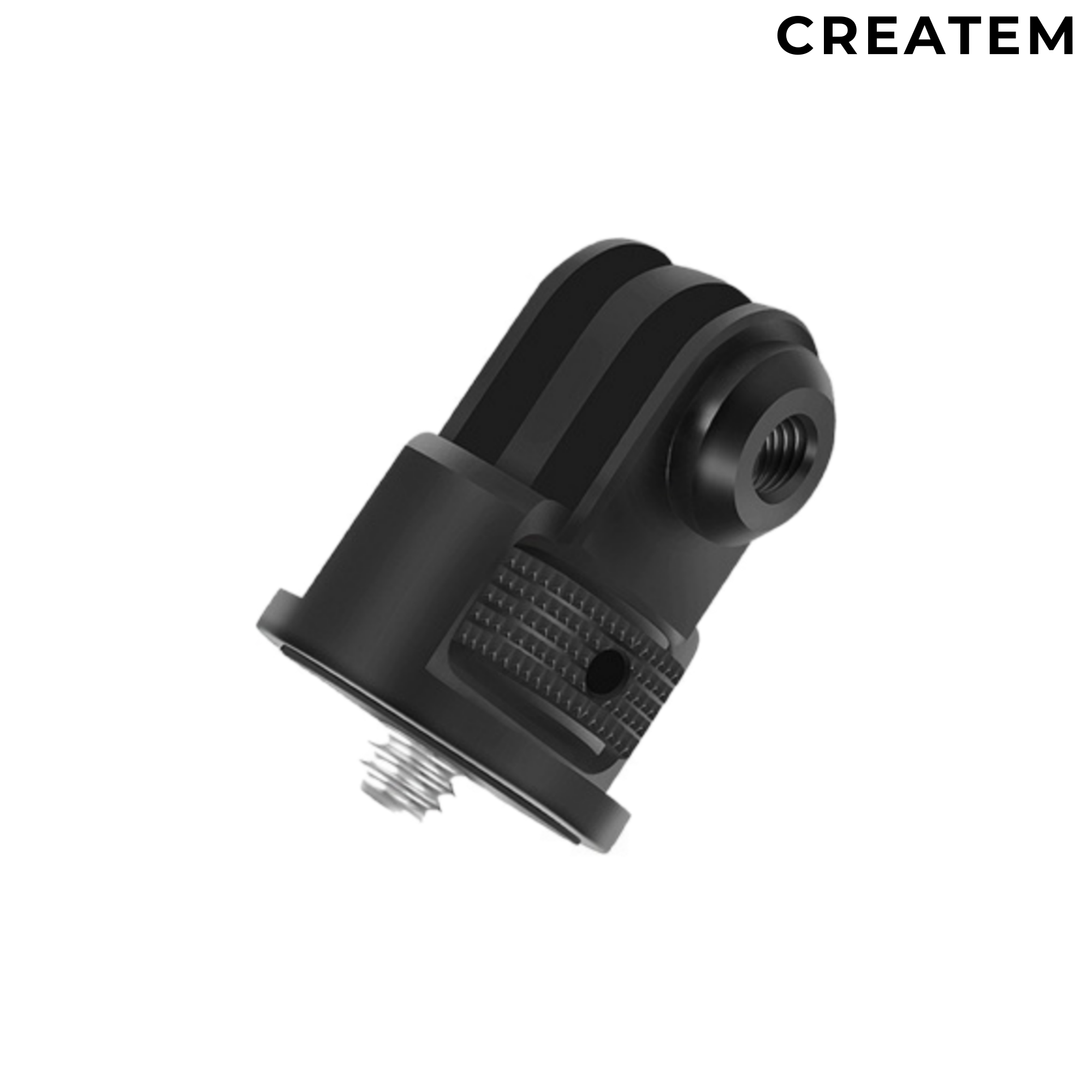 역방향 고프로 마운트 1/4인치 변환 어댑터 젠더 (알루미늄 합금)