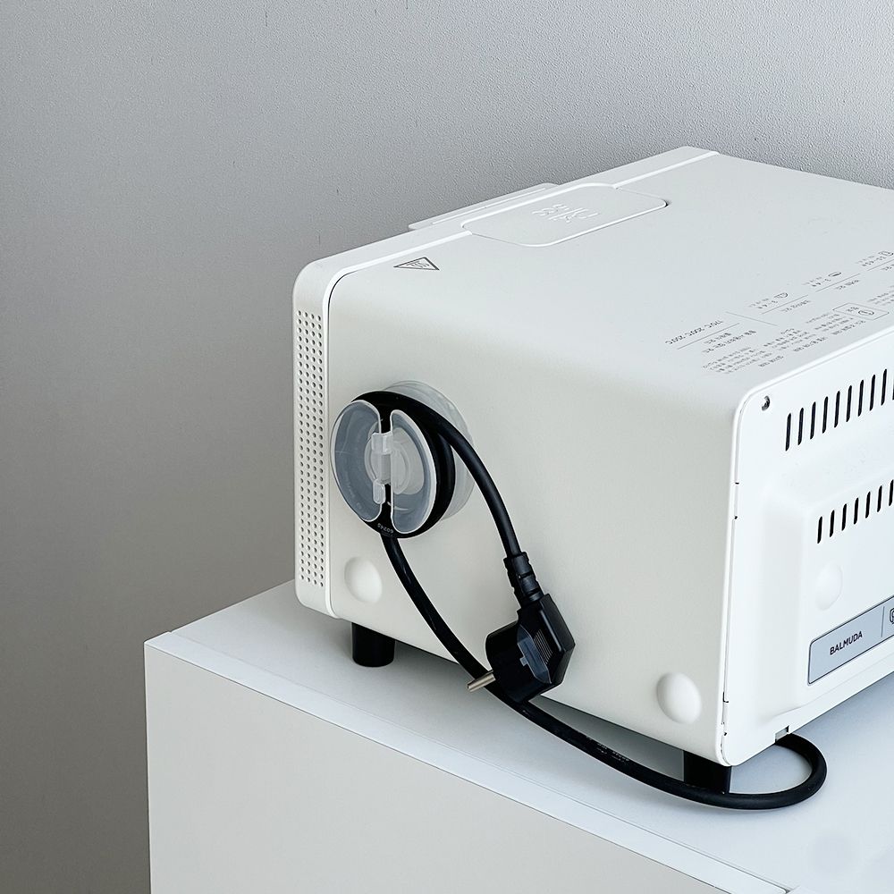 부착식 전선정리 감개 케이스 컴퓨터 책상 선정리 클립