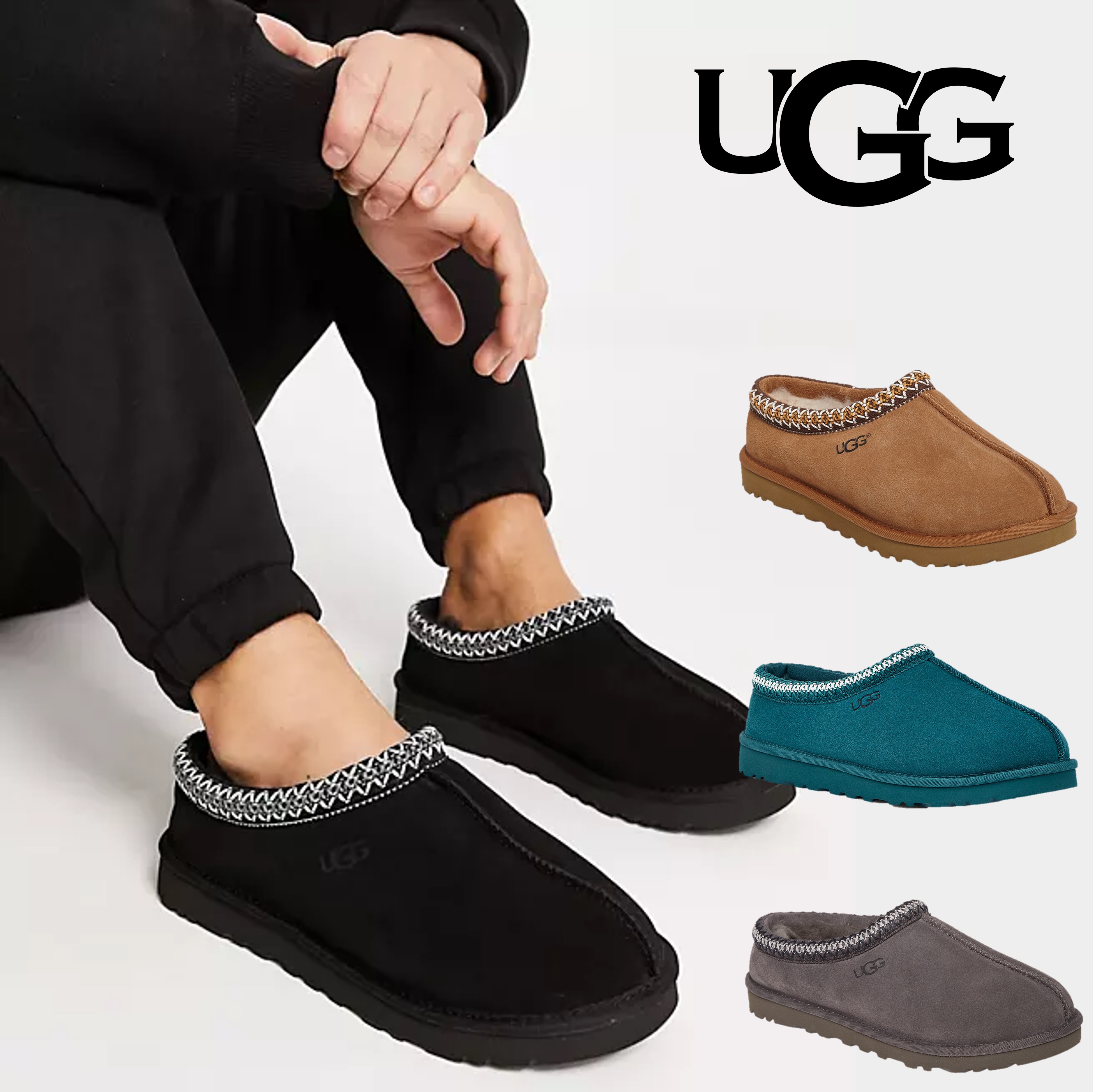 어그 슬리퍼 타스만 남성 4컬러 UGG 미국 - 상품 이미지