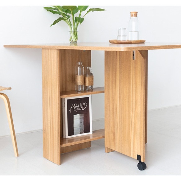 다용도 접이식입식테이블 접이식미니식탁 원룸 접는테이블