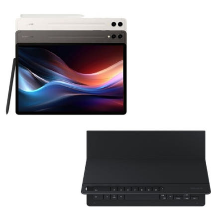 갤럭시탭S9 울트라 WiFi 256G+슬림키보드북커버/베이지