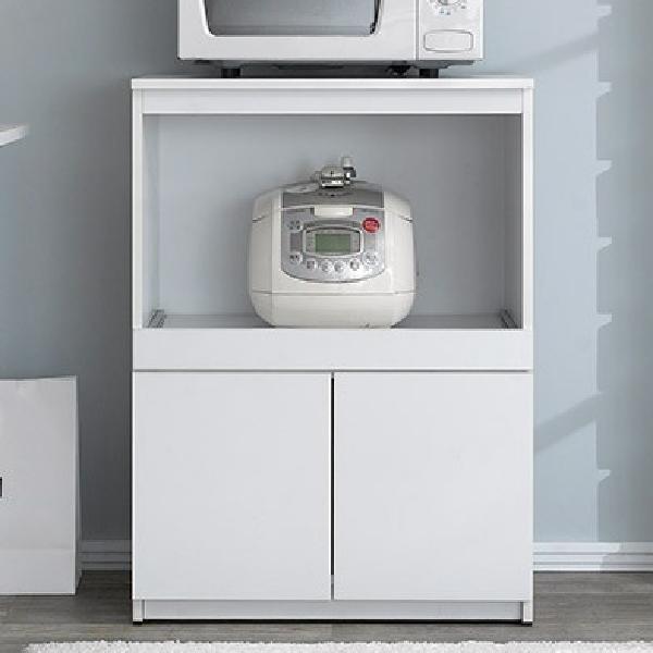 전기밥솥수납장 밥솥정리대 미니밥솥장 작은 렌즈다이