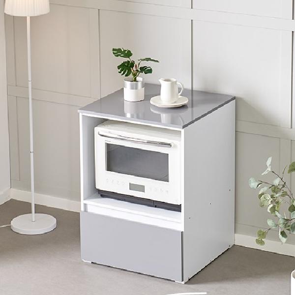 미니밥솥장 전기밥솥수납장 밥솥정리대 작은 렌즈다이