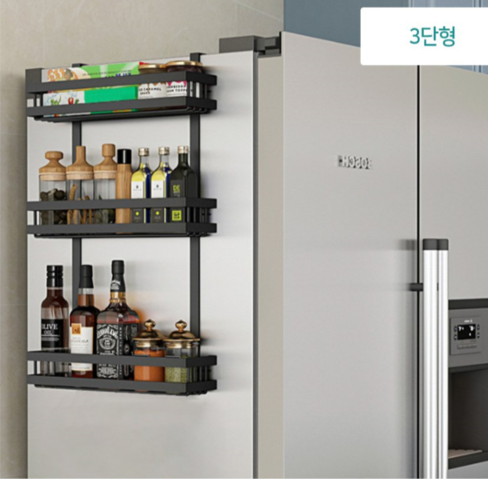 냉장고자석선반 자석키친타올걸이 양념통정리함 이미지 6