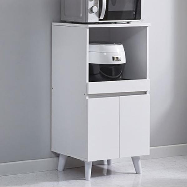 전기밥솥수납장 미니밥솥장 밥솥정리대 작은 렌즈다이