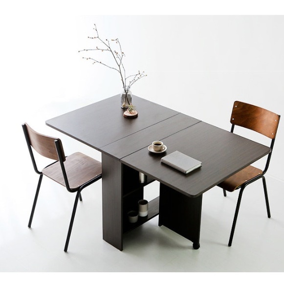 다용도 접이식입식테이블 접이식미니식탁 원룸 접는테이블