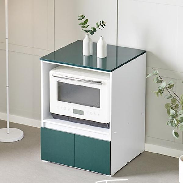 미니밥솥장 전기밥솥수납장 작은 렌즈다이 밥솥정리대