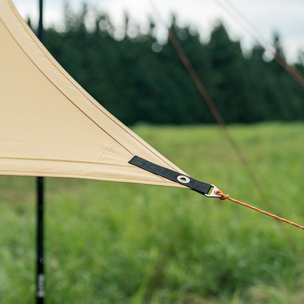 디얼스 립스탑 헥사타프 탄 Ripstop Hexa Tarp - TAN  블랙코팅 암막코팅 블랙암막코팅 - 상세 이미지 4