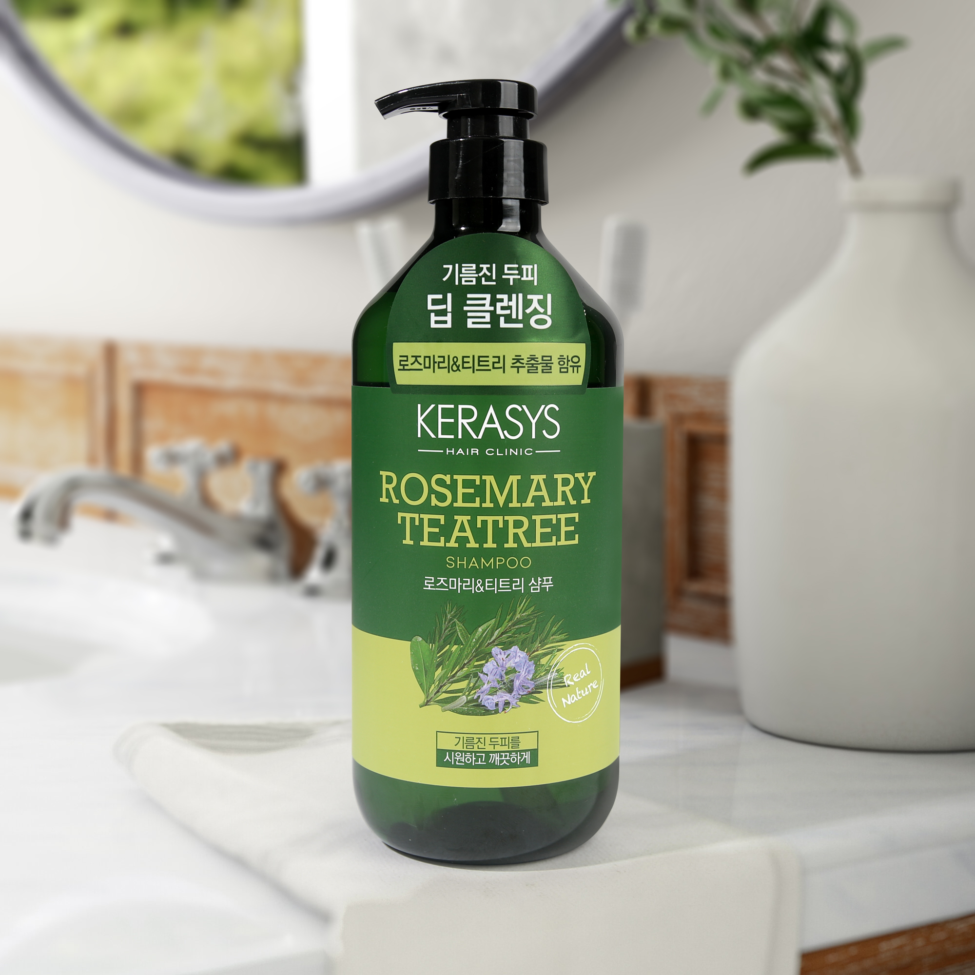 애경 케라시스 로즈마리 티트리 두피 케어 샴푸 800ml - 상품 이미지