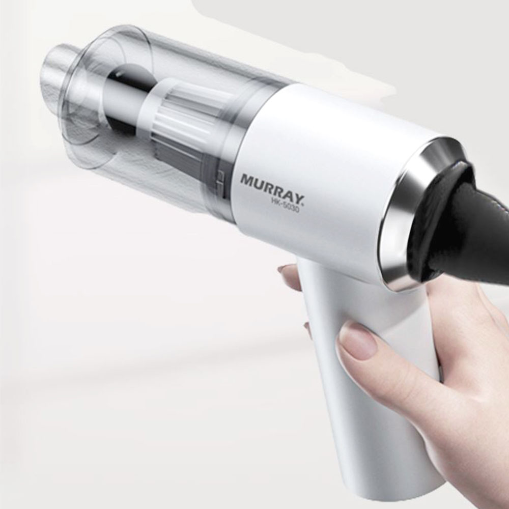 핸디형 미니 무선청소기 저소음 led 소형 자동차 사무실 강아지털 에어건 이미지 4