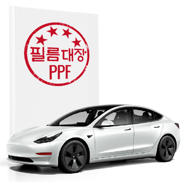 필름대장 2018 테슬라 모델3 PPF필름 안개등 - 상품 이미지