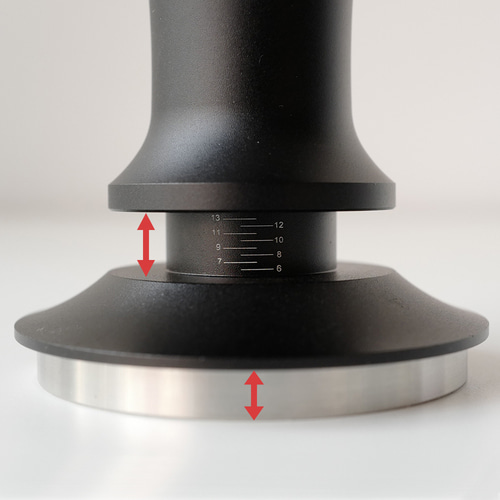 푸쉬템퍼 58.5mm 스프링탬퍼 커피 탬퍼 탬핑 - 상세 이미지 4