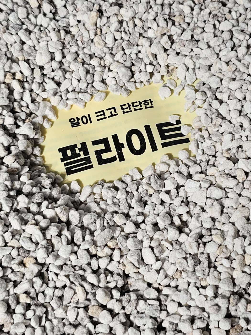 식물의정석 알이 크고 단단한 최고급 펄라이트 퍼라이트 배수층 분갈이륽 혼합물 - 상세 이미지 4