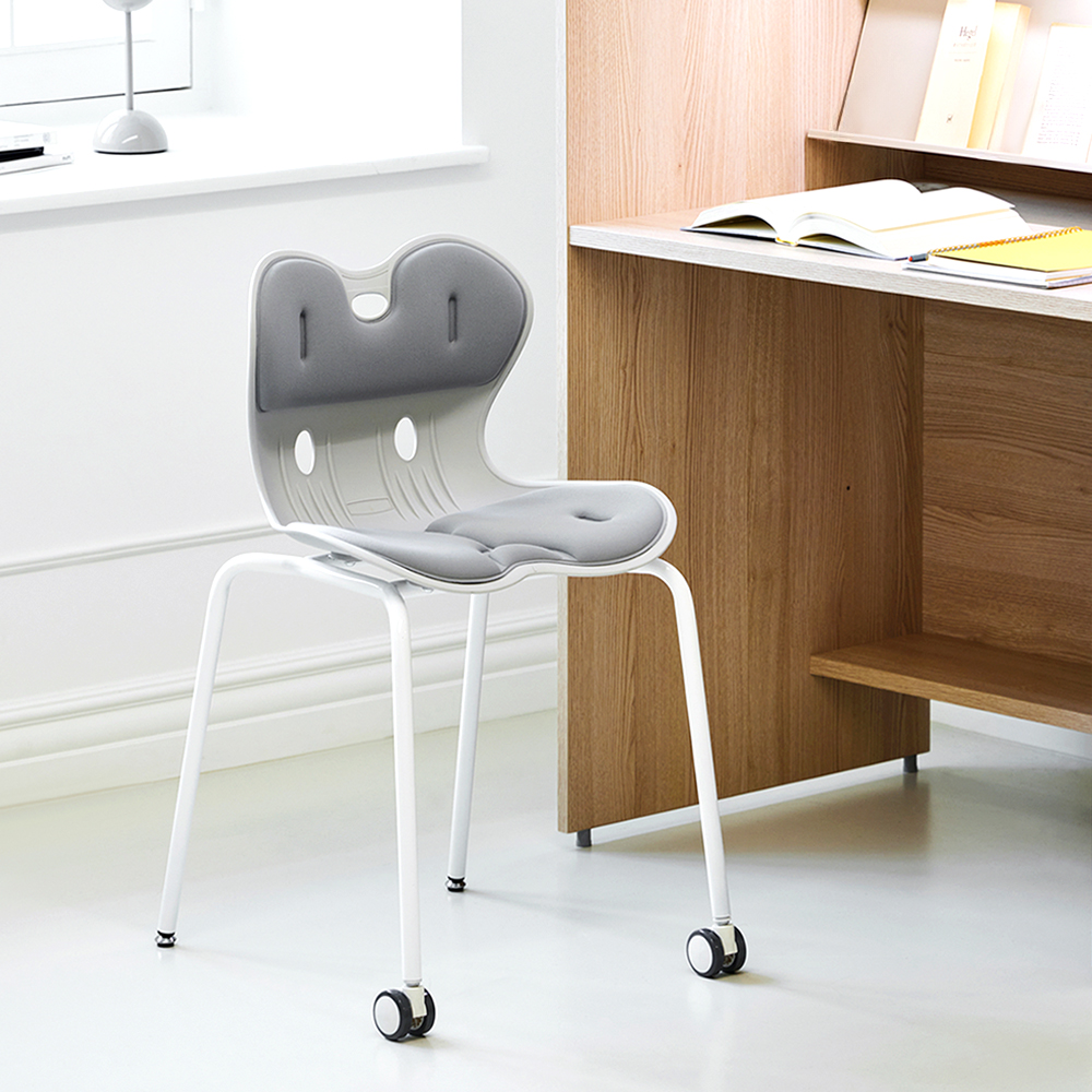 로이첸 바른 자세 교정의자 집중체어 공부 책상 학생 사무용 컴퓨터 의자