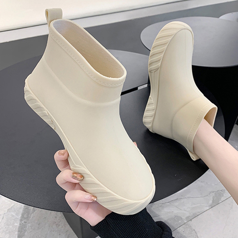 귀여운 키높이 레인부츠 여성 패션 예쁜 장화 비오는날 신발