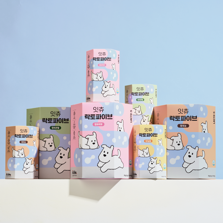 잇츄 락토파이브 강아지 대용량 덴탈껌 가수분해 노견 간식 (30개입)