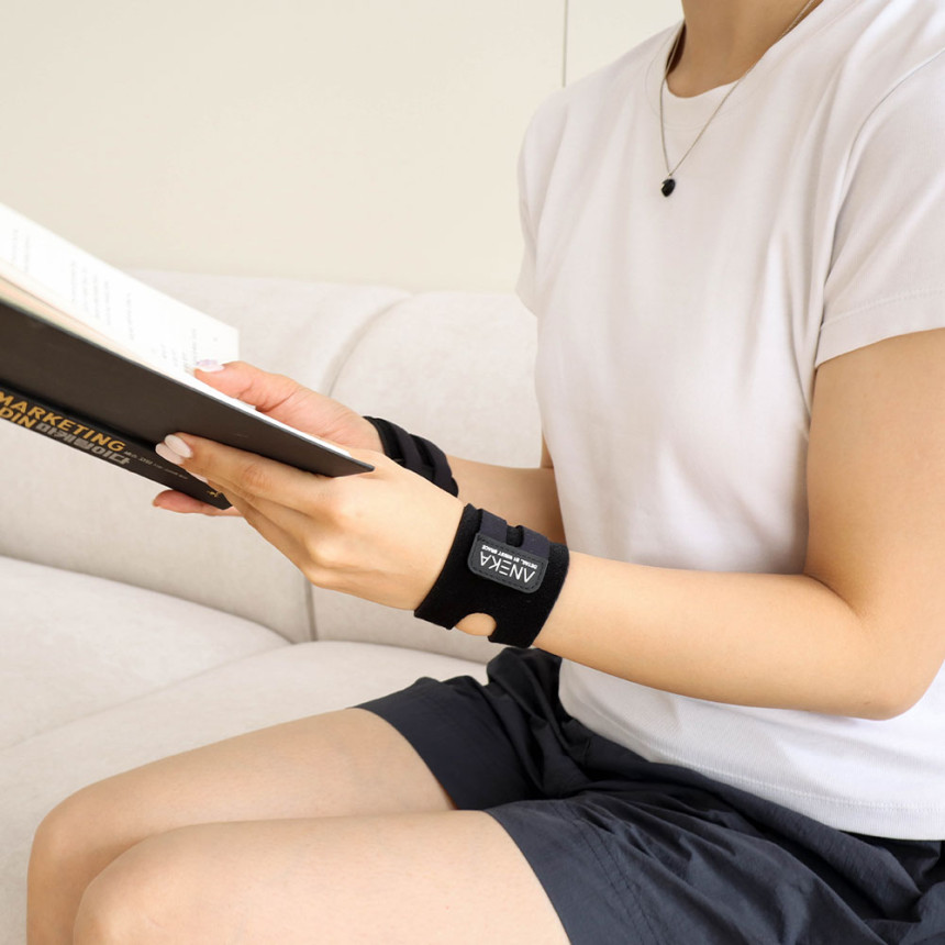 디자인 특허 B1 손목보호대 골프 약국 얇은 스트랩 서포터 사진 5