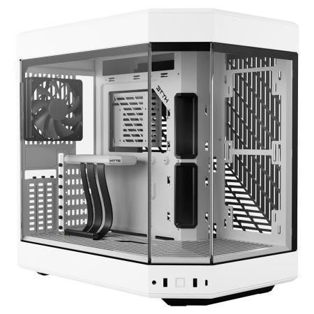 HYTE Y60 서린 미들타워 컴퓨터 PC 케이스 (스노우 화이트)