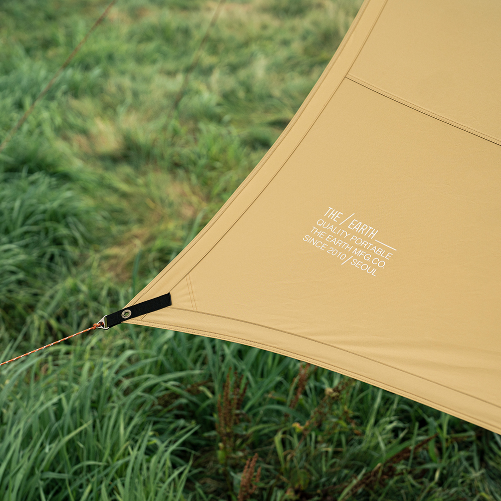 디얼스 립스탑 헥사타프 탄 Ripstop Hexa Tarp - TAN  블랙코팅 암막코팅 블랙암막코팅 - 상세 이미지 3