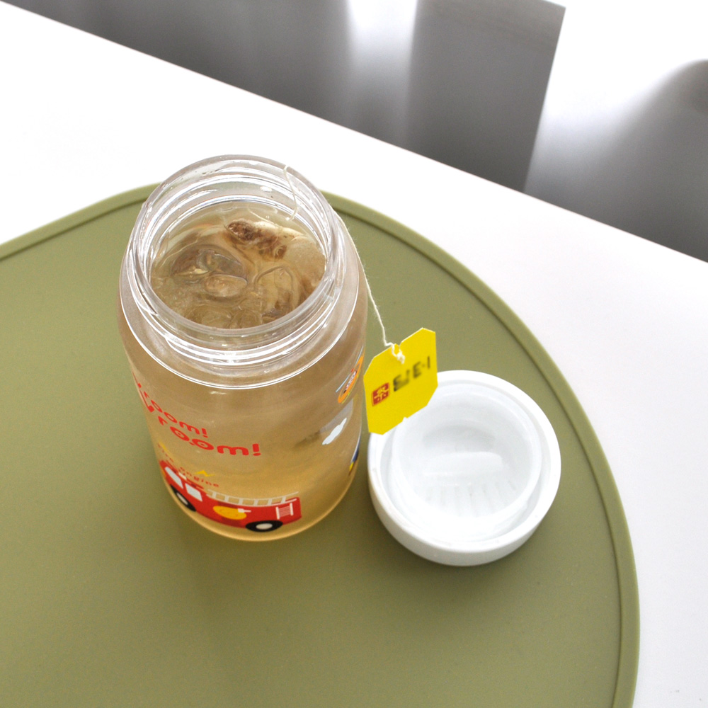 부릉부릉 논슬립 스텐 뚜껑컵 어린이집 유치원 양치 유아물컵 자동차 한손컵 350ml, 1개 - 상세 이미지 4