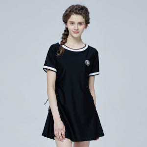 원피스 수영복 여성 래쉬가드 비치웨어 빅사이즈 체형커버 밸런스 (팬츠세트... 운동러 솔직 후기 | 실사용 리뷰 - 상품 이미지 3