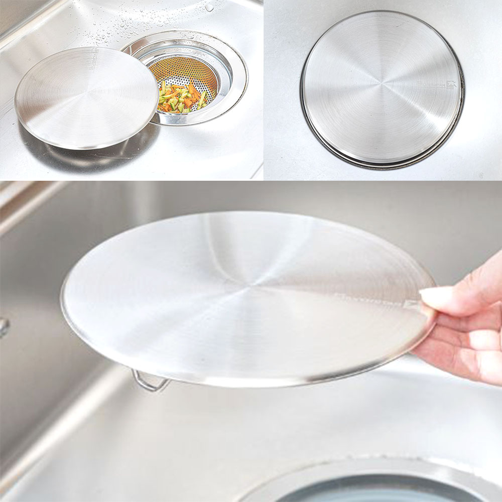 싱크대 배수구 덮개 18cm 올스텐 트랩 하수구냄새제거 커버 화장실벌레 마개