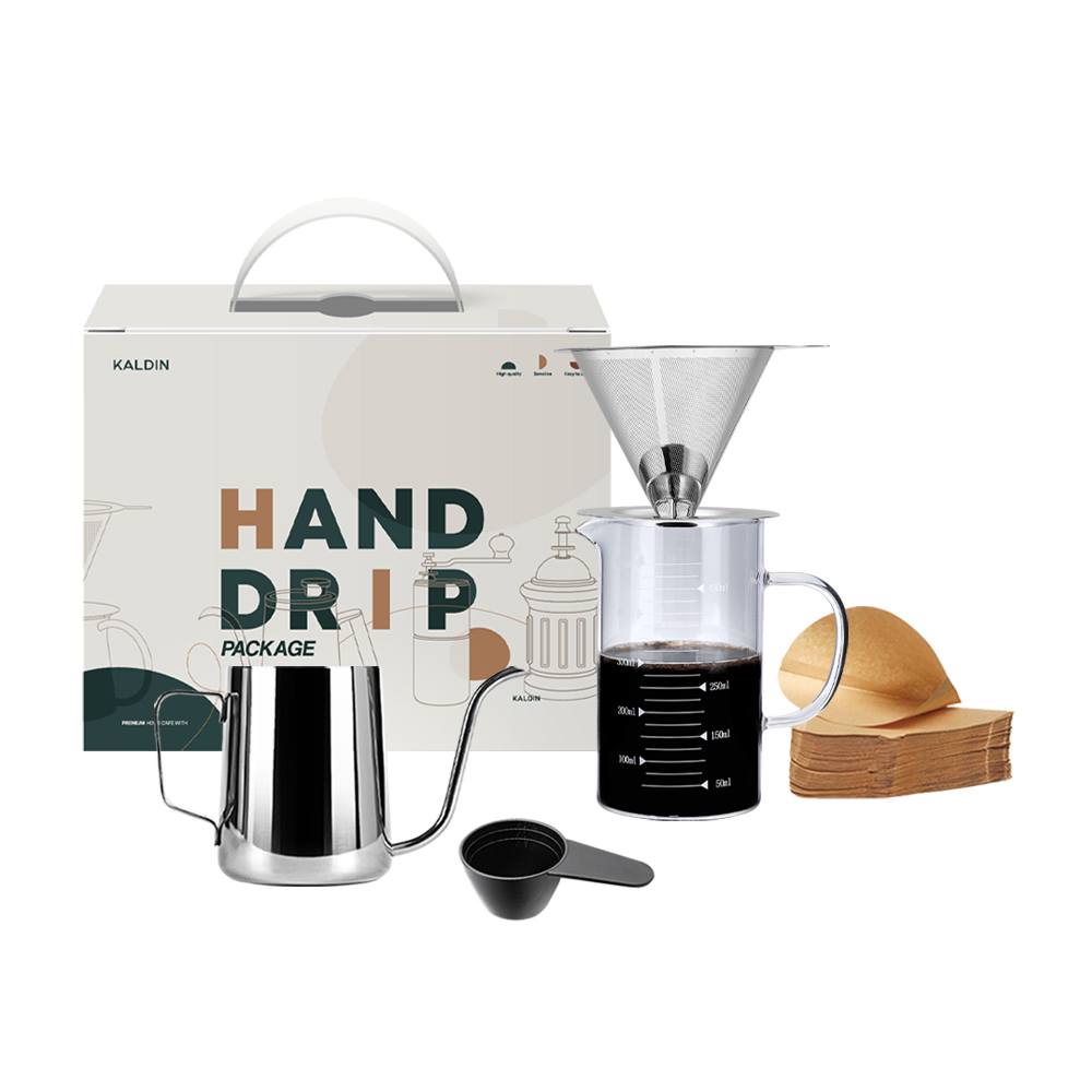 칼딘 커피 드리퍼 선물 세트 핸드드립 베이직 패키지 KD-BP02