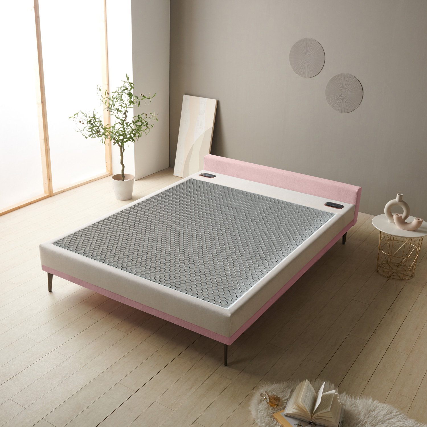 가보건강침대 황토 밀양흙침대 세라믹볼 세라믹스 돌침대 퀸 패브릭 Q라니SE