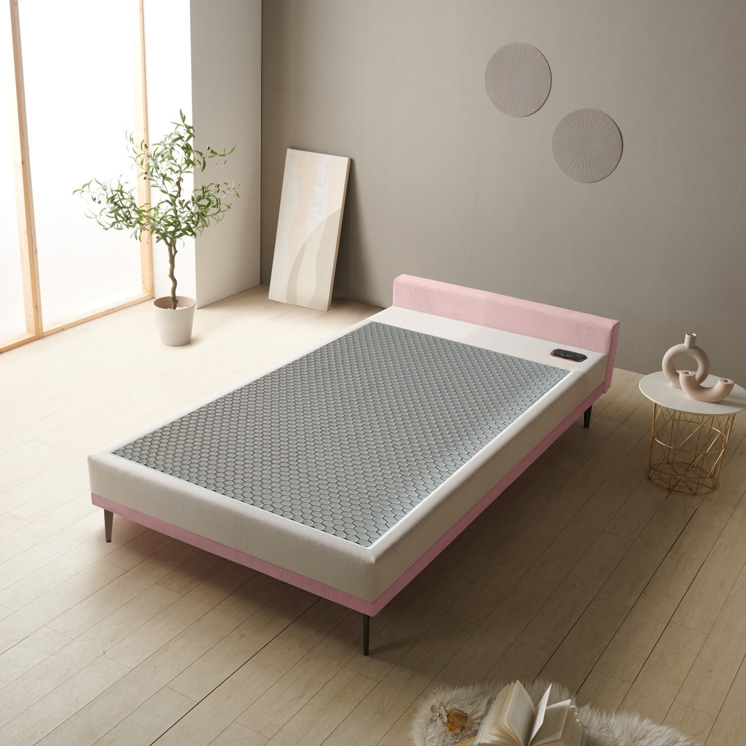 가보건강침대 황토 밀양흙침대 세라믹볼 세라믹스 돌침대 싱글 패브릭 S라니SE