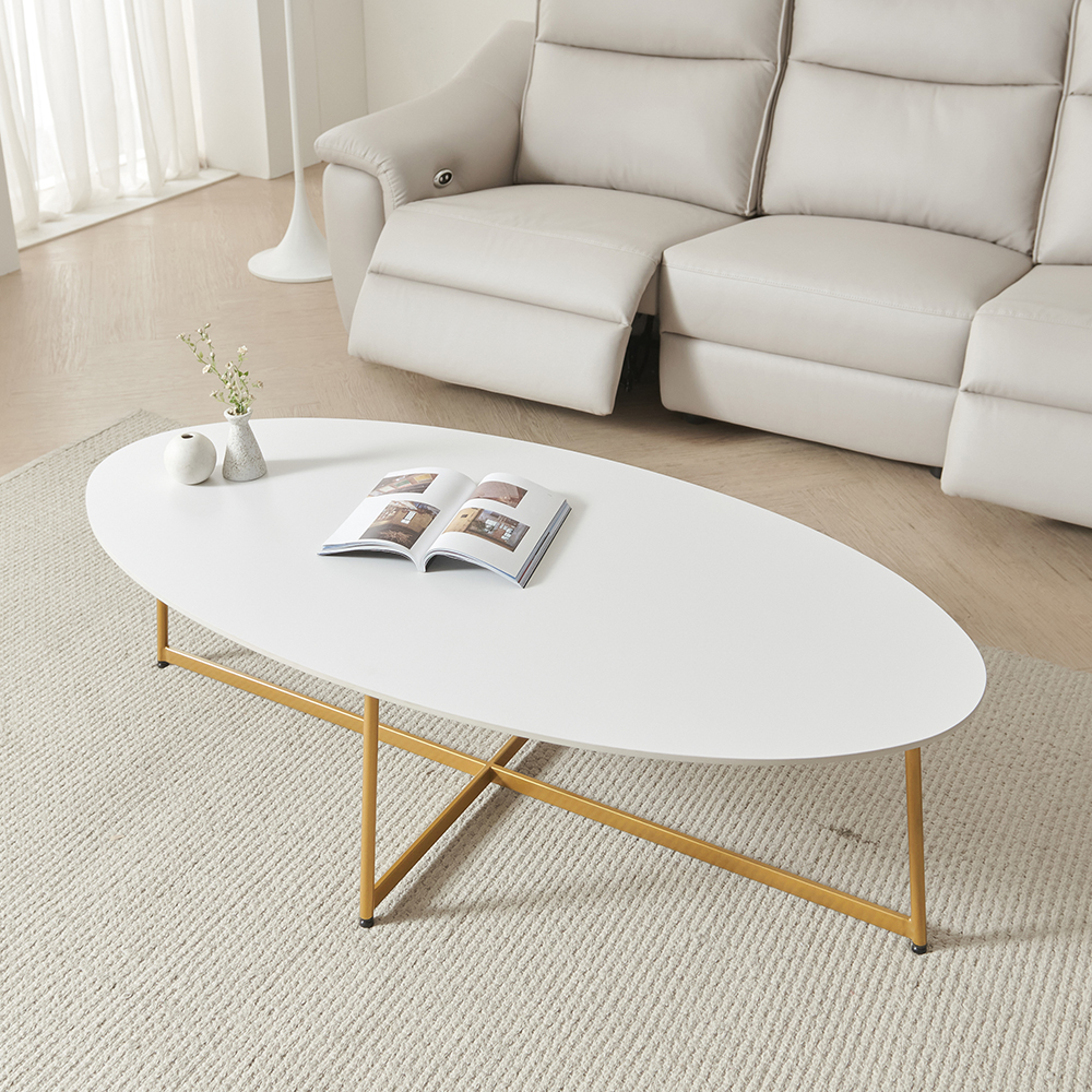 거실테이블 쇼파테이블 르안나 포세린 세라믹 타원형 좌탁 소파 좌식 티 테이블 1400