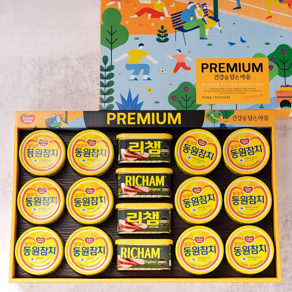 설선물세트 추석선물세트 동원 튜나리챔100호 명절