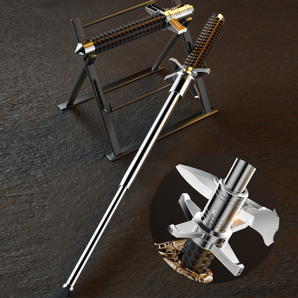 호신용 3단 삼단봉 호신봉 경찰 진압 치안 안전 방법 용품 손 칼 보호 티타늄 합금강