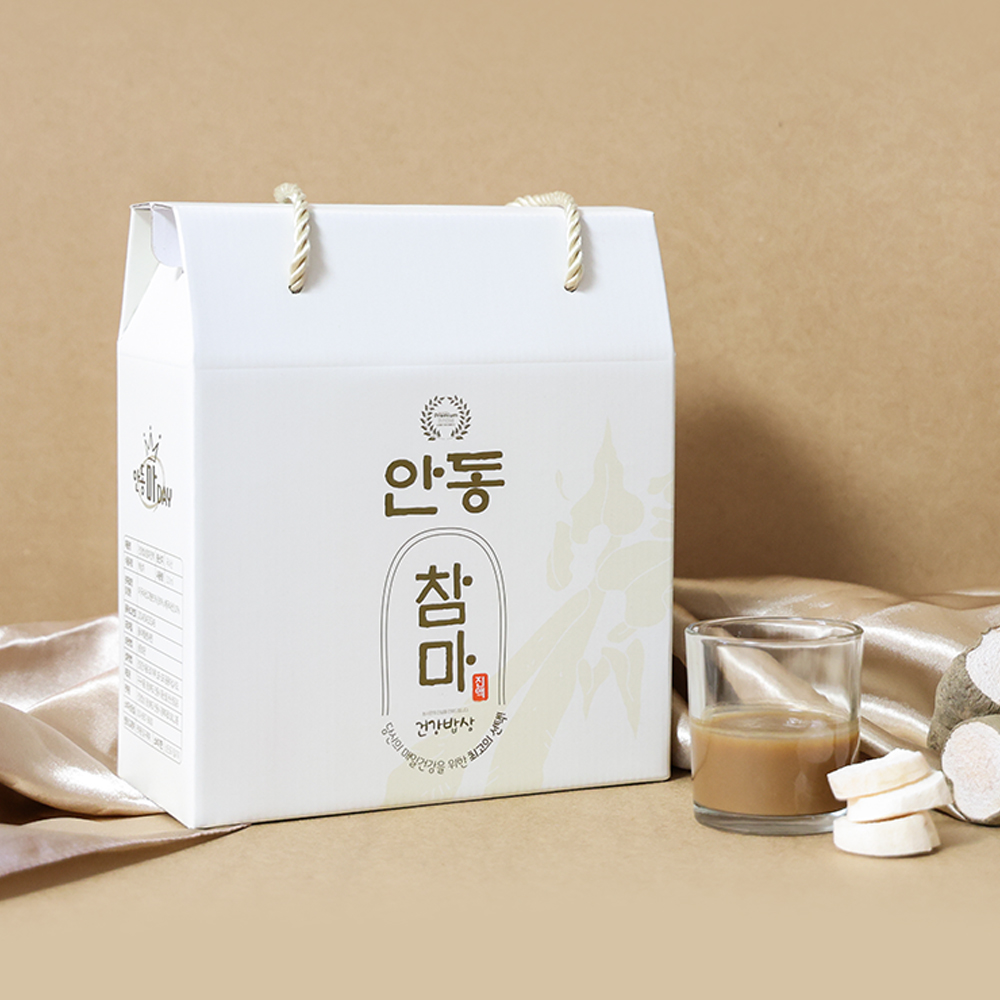 마즙 참마진액 껍질 벗긴 백세 참마즙 고급 스파우트형 선물세트 제품 이미지