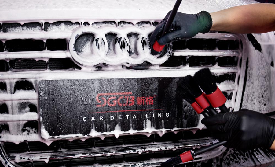 SGCB DBS 디테일링 세차브러쉬 5종 패키지+마프라 휠앤타이어클리너 500ml 세차용품 - 상세 이미지 5