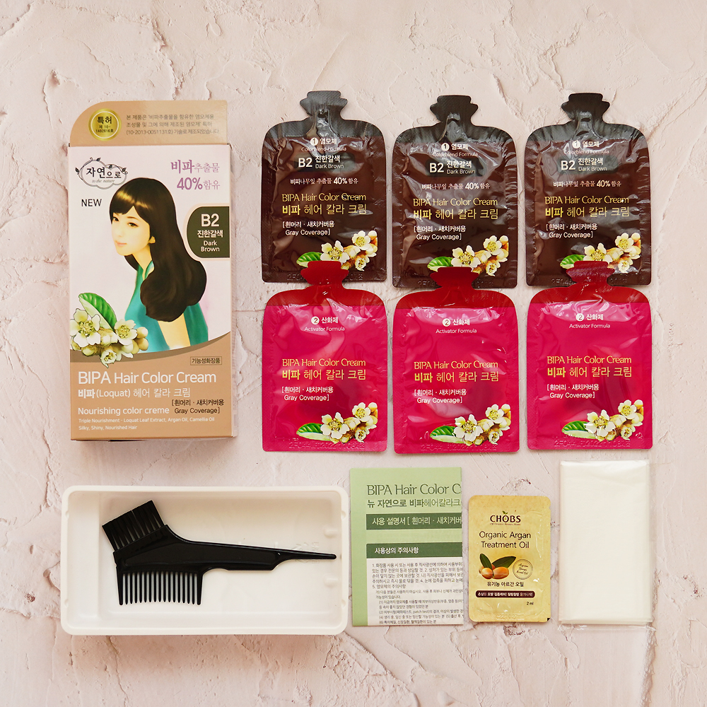 저자극 순한 새치염색약 3색 1택일