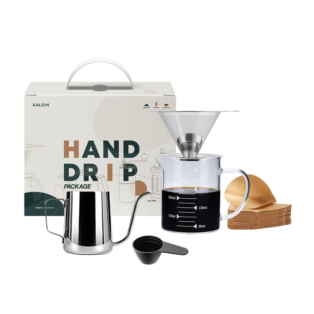 칼딘 커피 드리퍼 선물 세트 핸드드립 베이직 패키지 KD-BP03