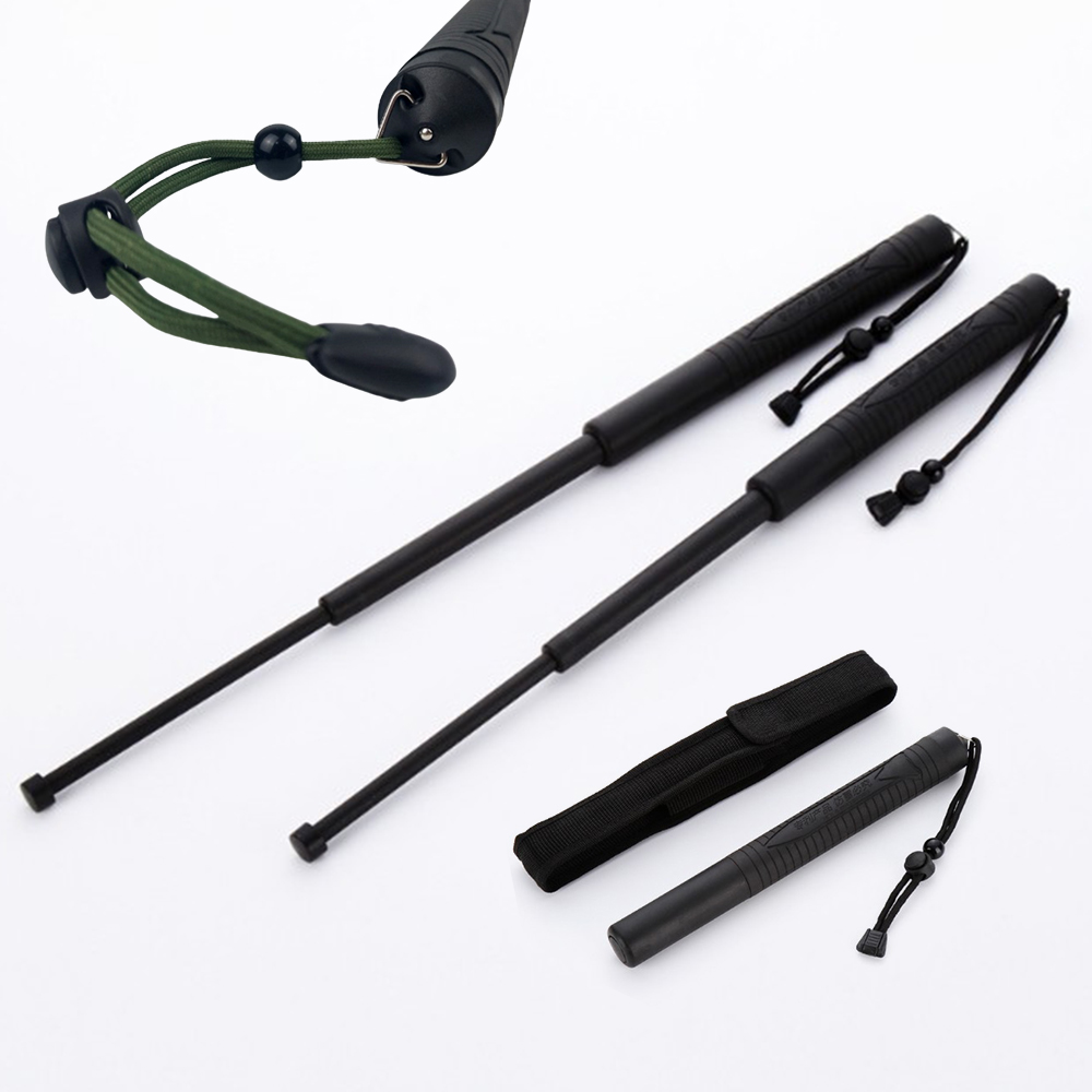 보급형 호신봉 경량형 23인치 블랙 호신용 삼단봉 3단 경찰 삼단 경찰 진압 봉 방범 안전 치안 용품
