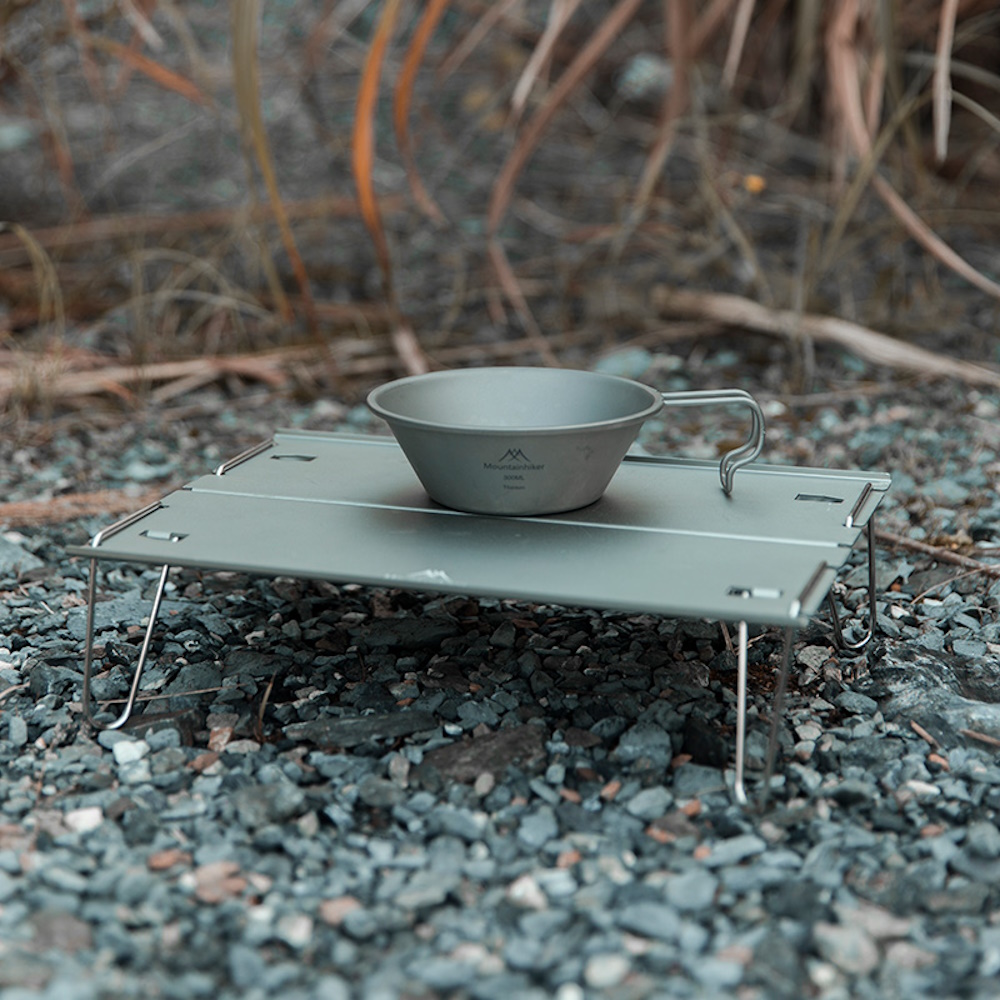접이식 캠핑 알루미늄 미니 테이블 초경량 백패킹 등산