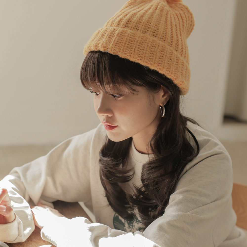 긴머리 레이어드 웨이브 통가발 - 상세 이미지 4