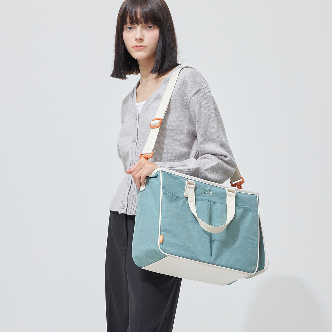 피닉키 마사백 L / 기저귀가방 이너백 유모차고리 세트