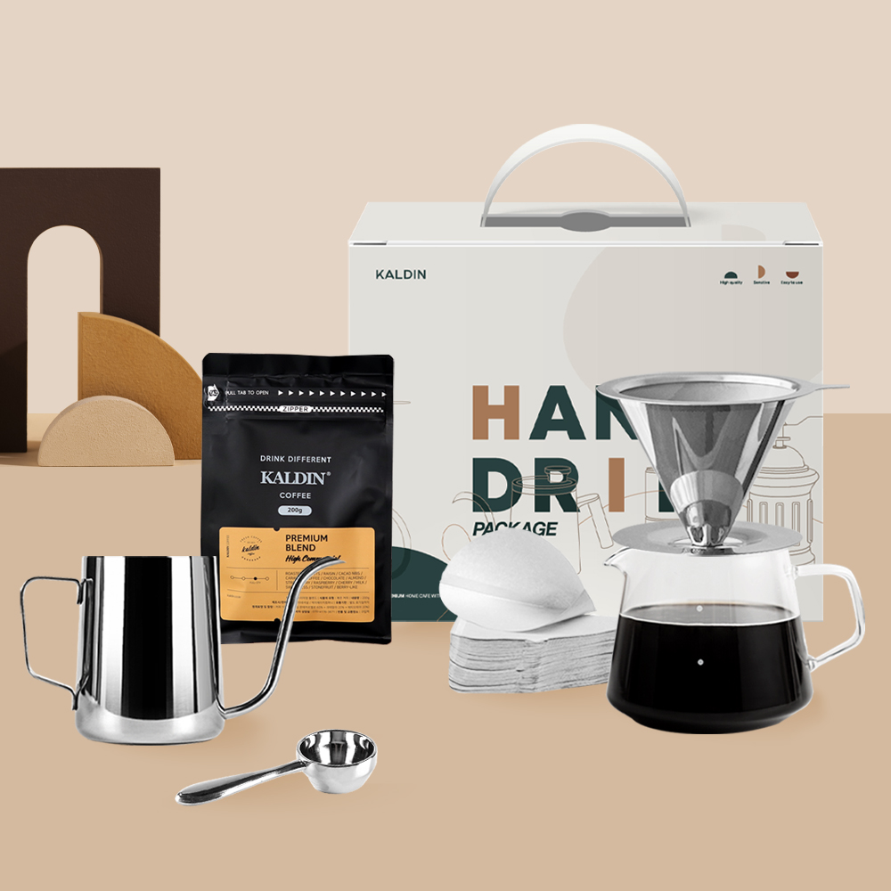 칼딘 프리미엄 선물 세트 핸드 드립세트 풀 패키지 TP-PLUS