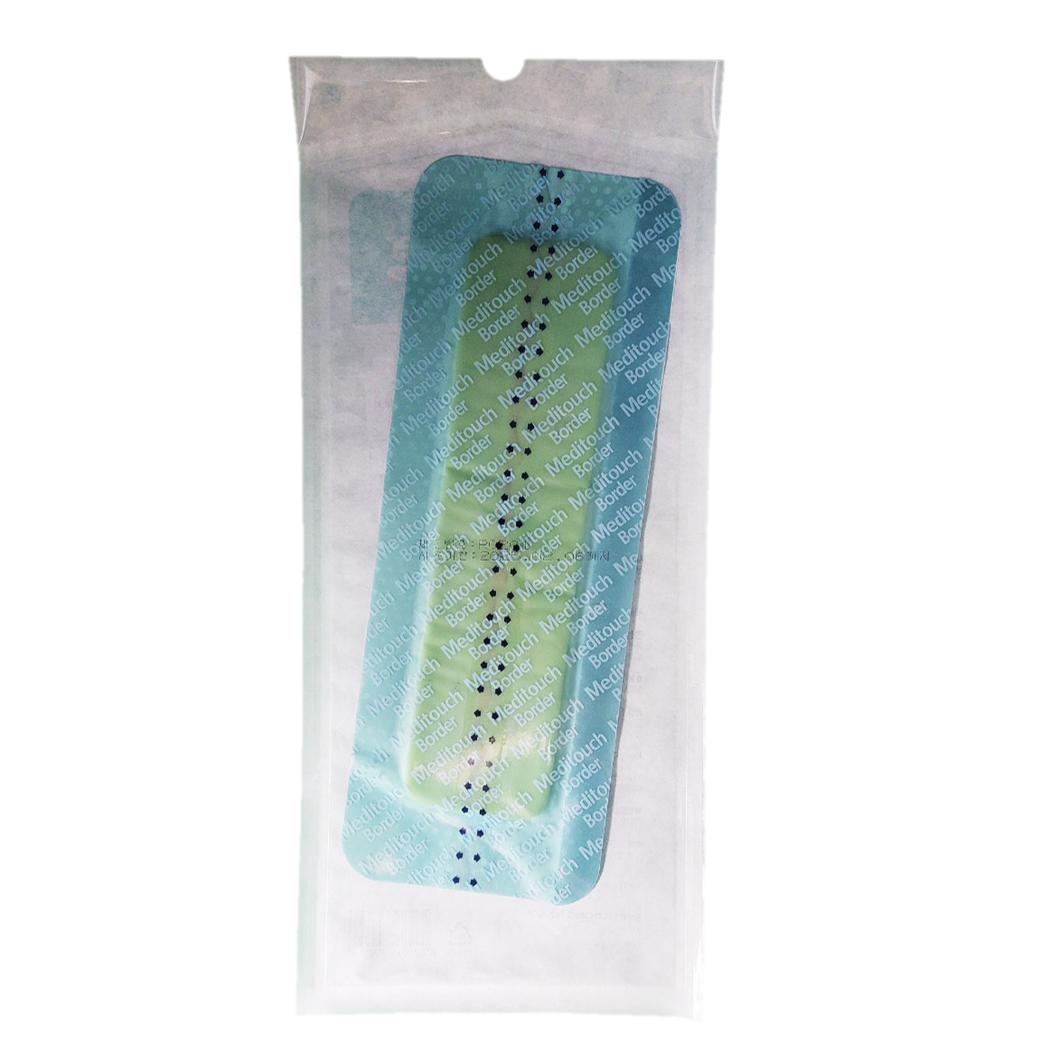 메디터치 보더 3x4cm 1매 제왕절개 흉터 수술 습윤밴드 - 상세 이미지 4
