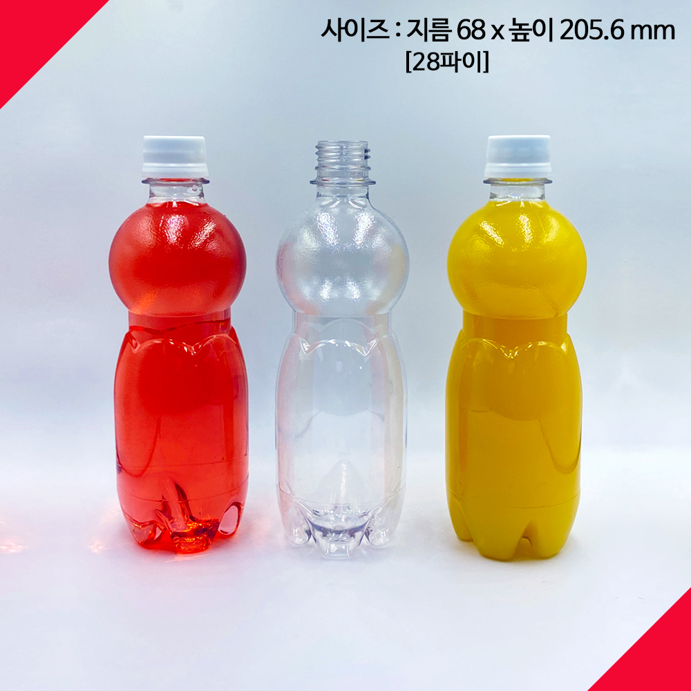 국내생산 보틀스 내압 페트병 500미리 500ml 일회용 보틀 - 상세 이미지 2