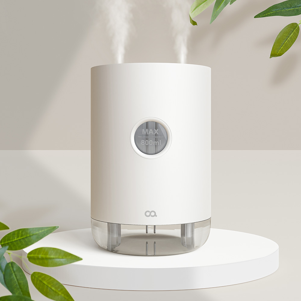 오아 듀얼포그 무선 미니 가습기 탁상용 사무실 차량 휴대용 책상 usb 텀블러 충전식