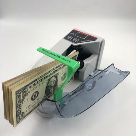 [CN][해외]지폐계수기 Henry V30 소형 돈세는기계 휴대용 미니 지폐 카운터기 현금 개수기