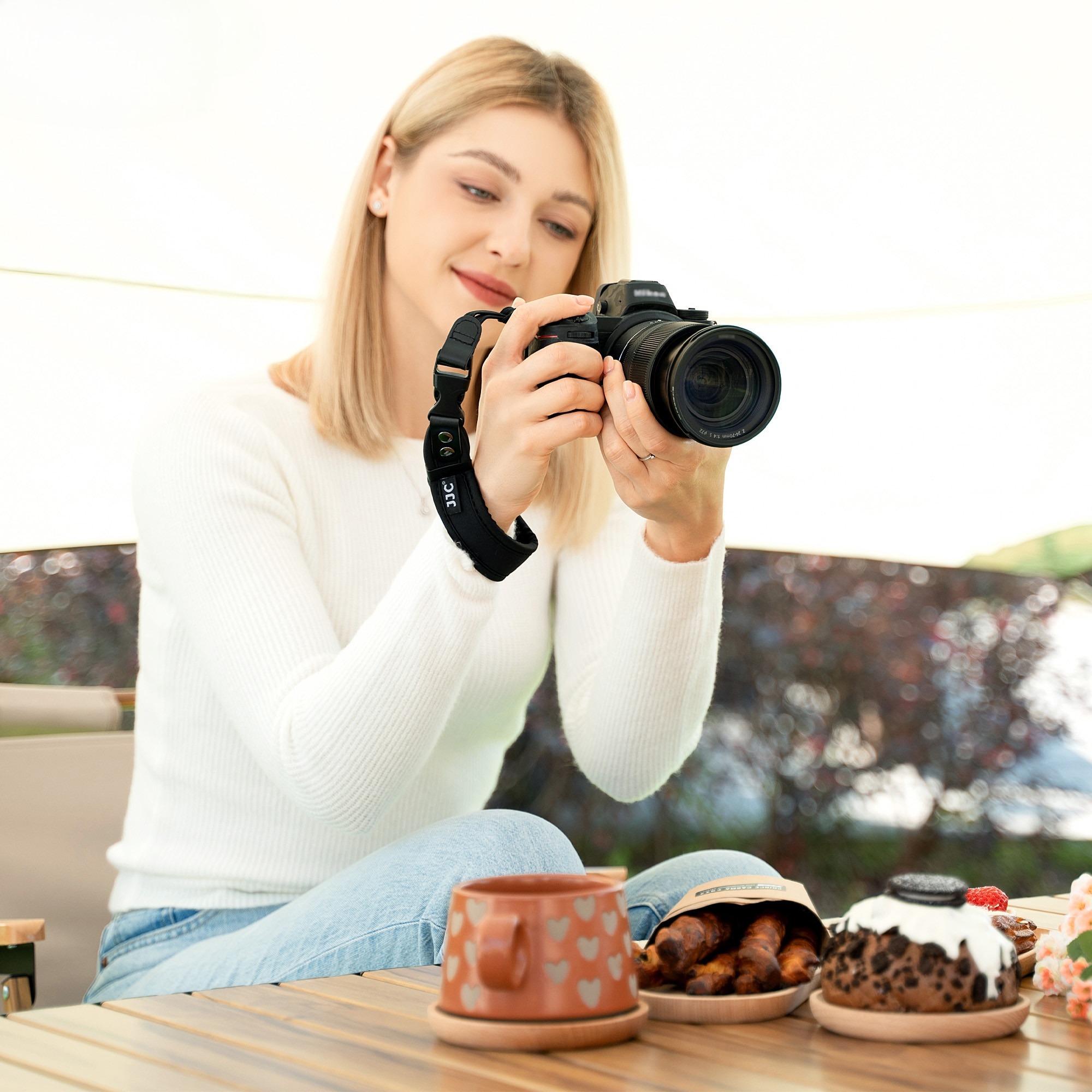 카메라 DSLR 미러리스 손목 핸드 스트랩 이미지 6