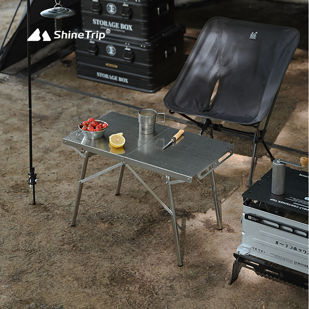 캠핑 테이블 마이테이블 낚시 접이식 스테인리스 사이드 화목난로