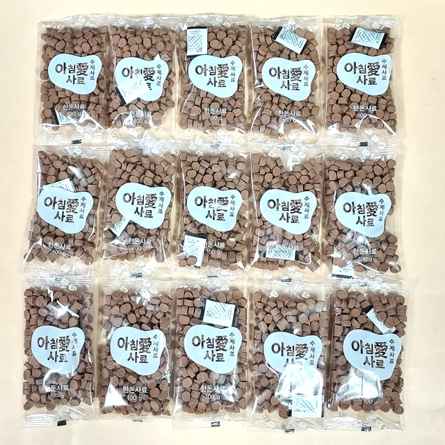 [샘플3봉] 아침애 가수분해 국내산 수제 사료 한돈, 1.5kg, 1개 - 상세 이미지 2
